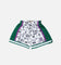 Mitchell & Ness Women's Milwaukee Bucks Doodle Shorts Black/White