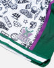 Mitchell & Ness Women's Milwaukee Bucks Doodle Shorts Black/White