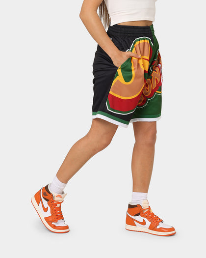 Mitchell & Ness Seattle Supersonics Big Face Shorts 5.0 Black