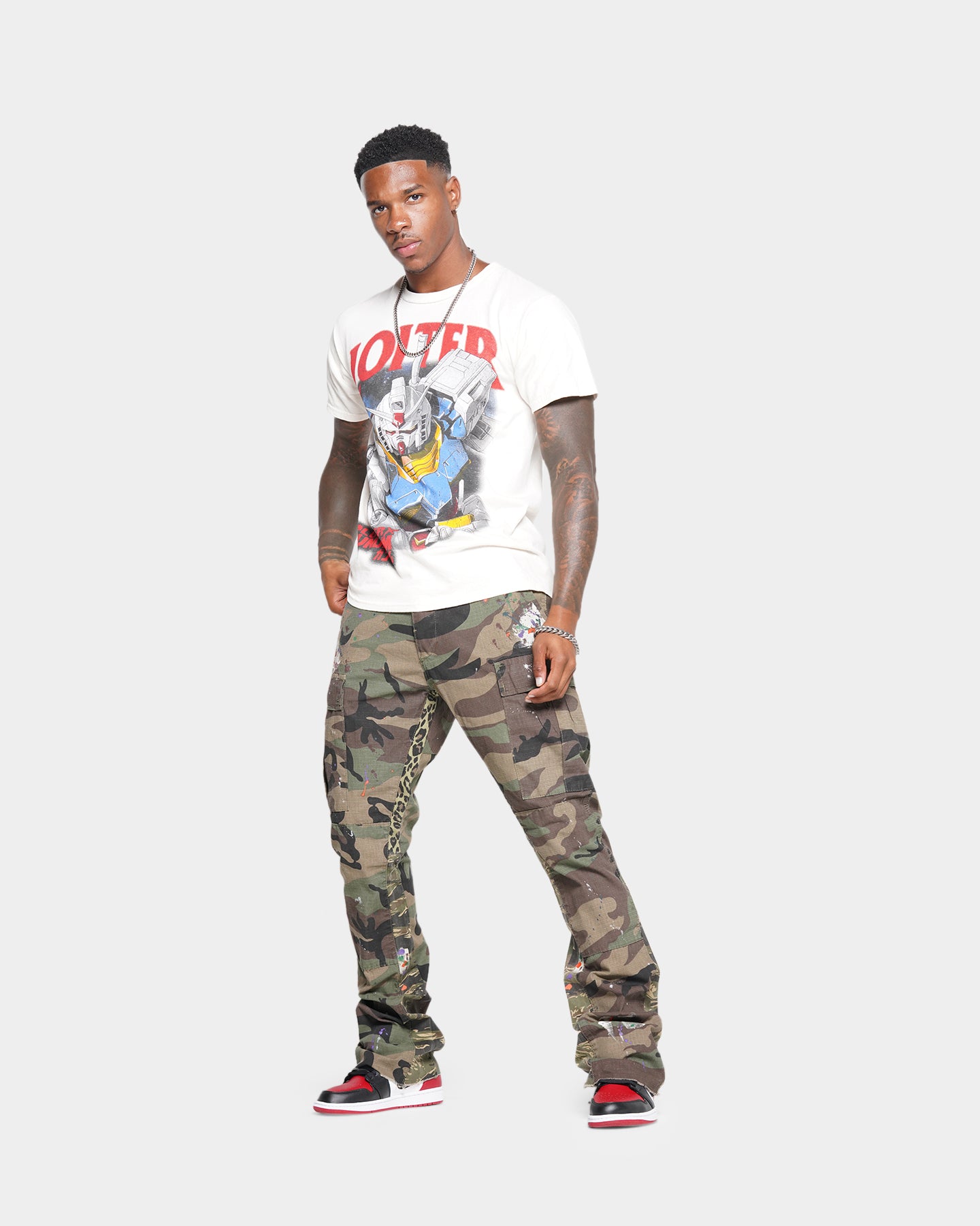 パンツ mnml CONTRAST CARGO PANTS MNML Bootcut Contrast Cargo Pants Camo | Culture Kings US