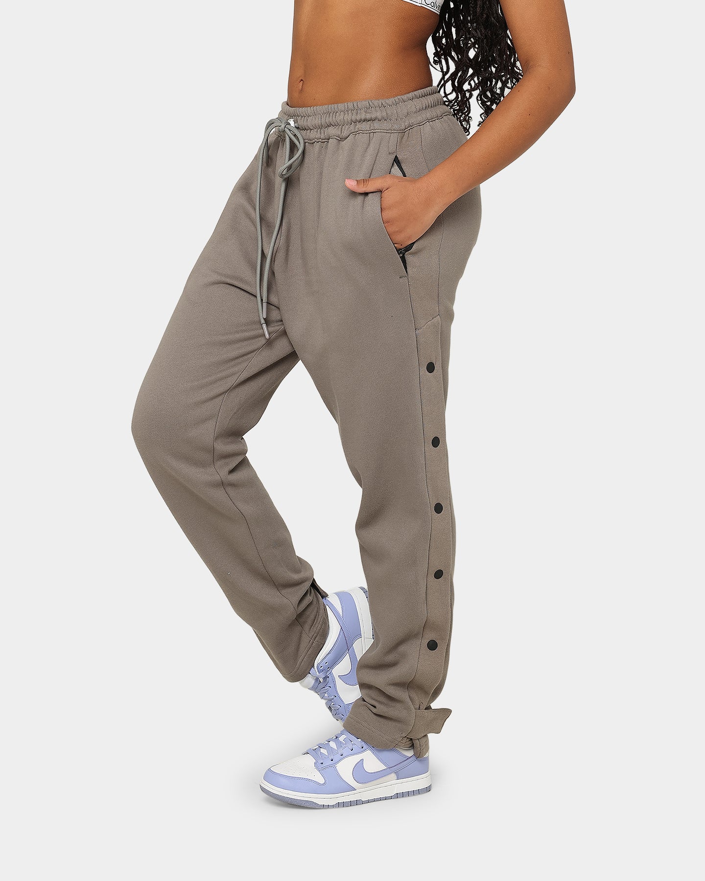 MNML Tear Away Sweat Pants Grey | Culture Kings US