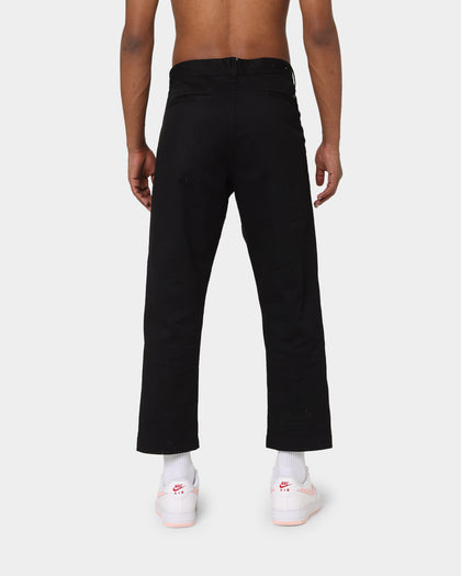 Obey Straggler Flooded Pants Black