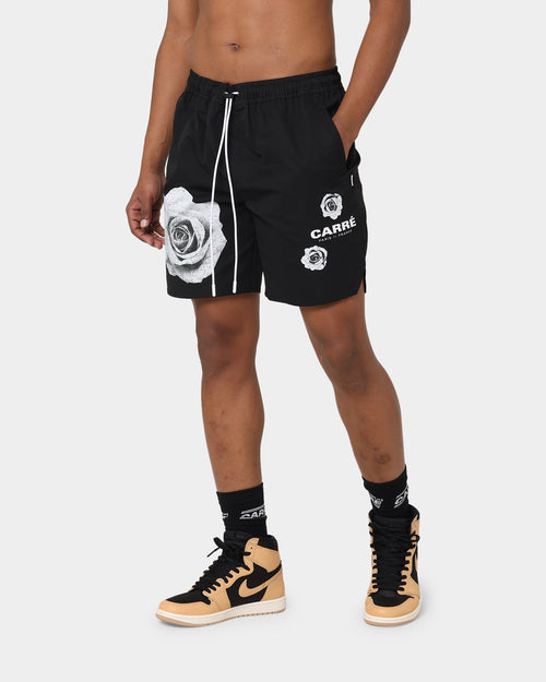 Carré Rose Bunch La Plage Shorts Black