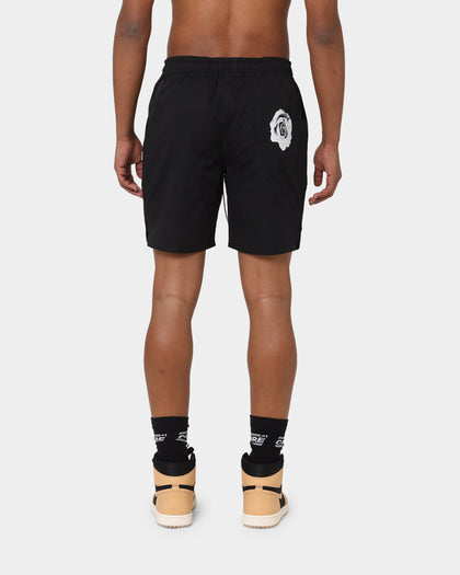 Carré Rose Bunch La Plage Shorts Black