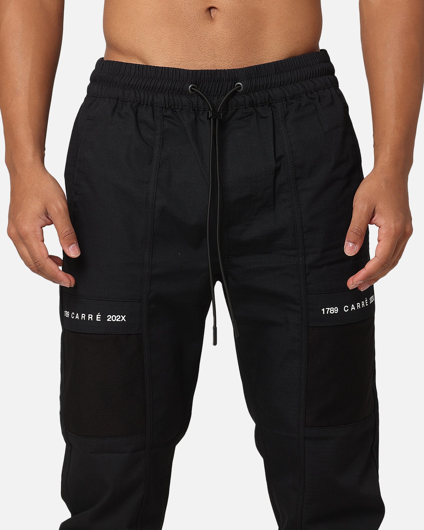 Carré 202X Cargo Jogger Pants Black | Culture Kings US