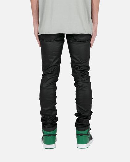 MNML M11 Stretch Denim Jeans Black Culture Kings US