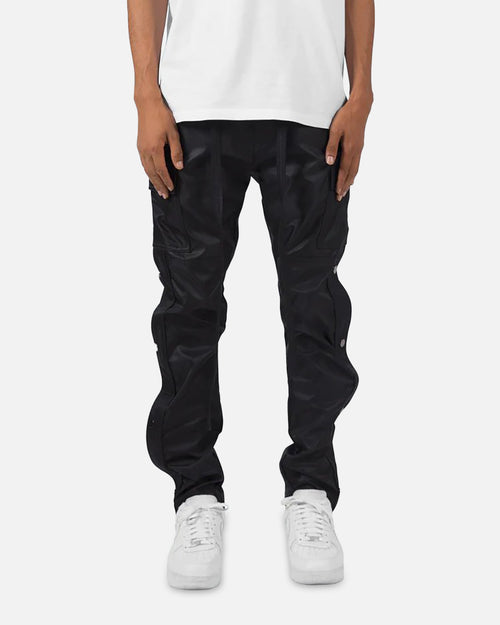MNML Straight Snap Zipper II Cargo Pants Black