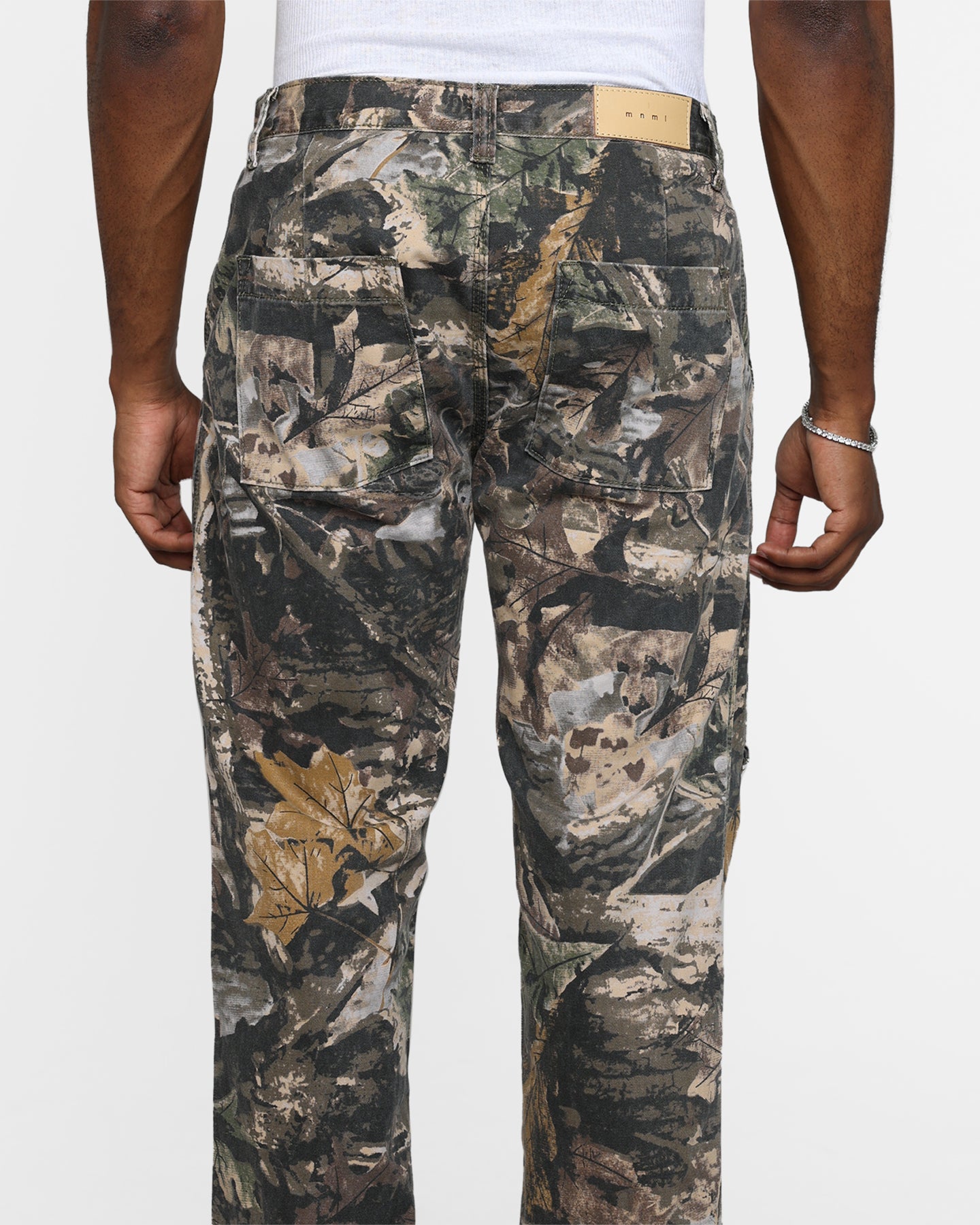 MNML V266 Camo Baggy Denim Jeans Camo | Culture Kings US
