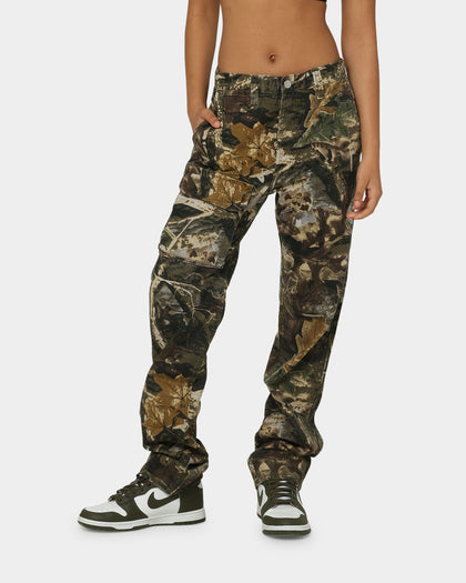 MNML V266 Camo Baggy Denim Jeans Camo