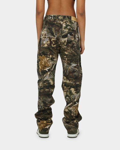 MNML V266 Camo Baggy Denim Jeans Camo