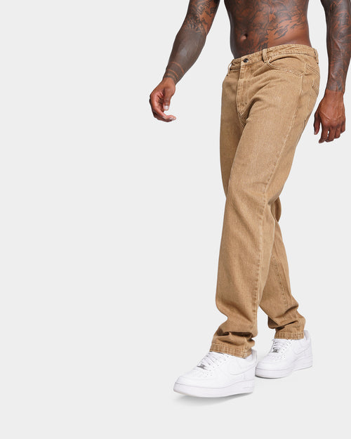 XXIII Gabriel Washed Denim Jeans Washed Brown