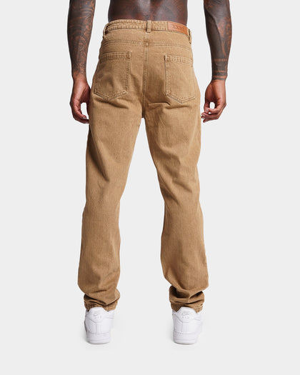 XXIII Gabriel Washed Denim Jeans Washed Brown