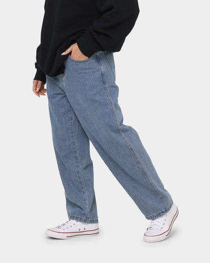 X-Large Bull Denim 91 Pants Mid Blue