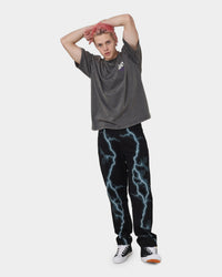 Loiter Lightning Jeans Black/Blue