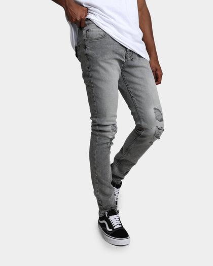 Ksubi Chitch Prodigy Trashed Pants Grey