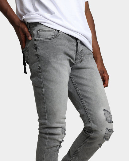 Ksubi Chitch Prodigy Trashed Pants Grey