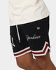New Era New York Yankees Fleece Shorts Black/Stone