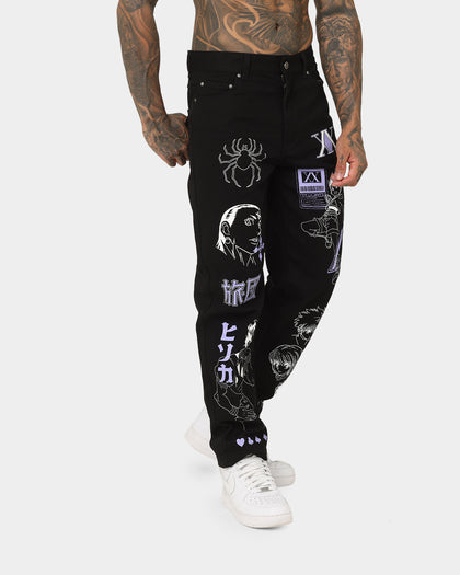 Goat Crew X Hunter X Hunter Jeans Vintage Black
