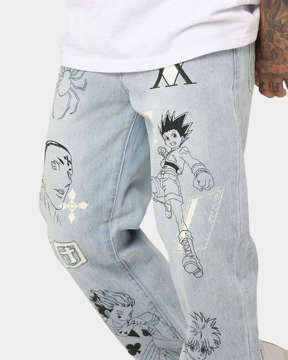 Goat Crew Hunter X Hunter Jeans Vintage Blue
