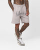 Fallen Breed Logo Sweat Shorts Light Grey