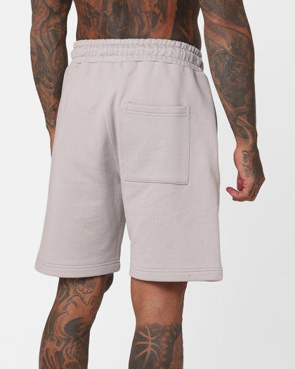 Fallen Breed Logo Sweat Shorts Light Grey