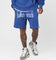 Fallen Breed Logo Sweat Shorts Sapphire Blue