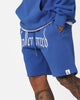 Fallen Breed Logo Sweat Shorts Sapphire Blue