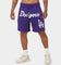 New Era Los Angeles Dodgers Basketball Shorts Purple