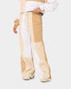 Karl Kani Women's Signature Block Wide Leg Sweats Light Beige