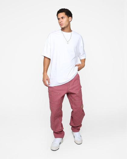 Advisory Board Crystals ABC. 123. Diamond Stitch Double Knee Pants Ametrine Mauve