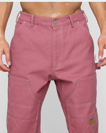 Advisory Board Crystals ABC. 123. Diamond Stitch Double Knee Pants Ametrine Mauve