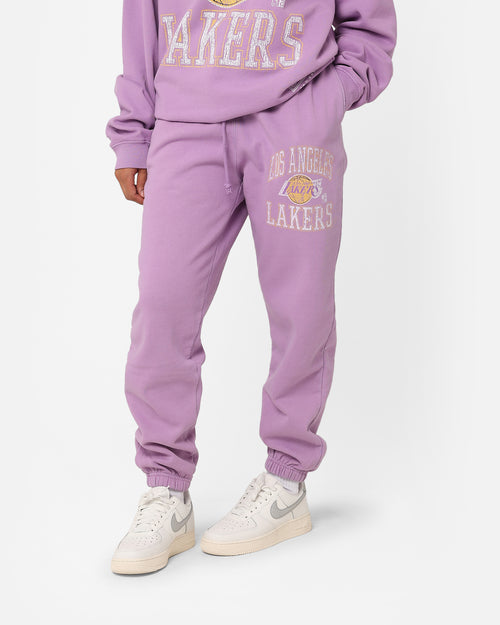 Mitchell & Ness Women's Los Angeles Lakers Arch Logo Sweatpants Faded Purple