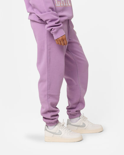 Mitchell & Ness Women's Los Angeles Lakers Arch Logo Sweatpants Faded Purple