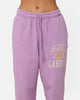 Mitchell & Ness Women's Los Angeles Lakers Arch Logo Sweatpants Faded Purple
