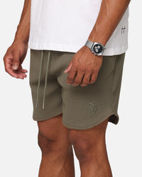 Saint Morta Waffle Shorts Khaki