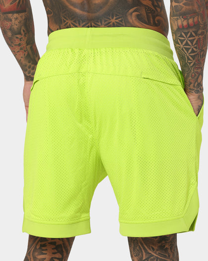 Saint Morta Pro Racing Basketball Shorts Neon Green