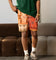Carre Bandana Ultra Mesh Shorts Orange