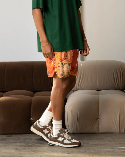 Carre Bandana Ultra Mesh Shorts Orange