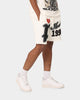 Loiter Paradise Fleece Shorts White