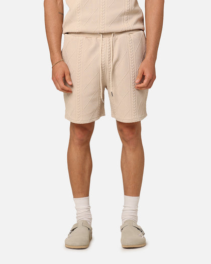XXIII Danny Knit Shorts Beige