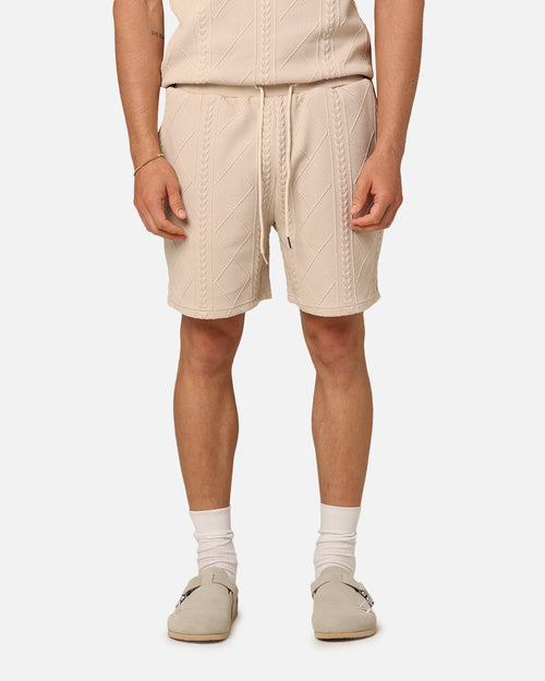 XXIII Danny Knit Shorts Beige