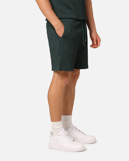 XXIII Danny Knit Shorts Deep Green