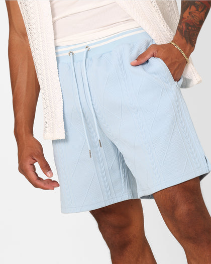 XXIII Danny Knit Shorts Sky Blue