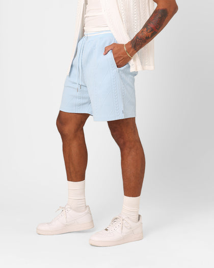 XXIII Danny Knit Shorts Sky Blue