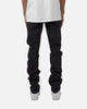 MNML D184 Skeleton Straight Denim Pants Black/White