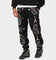 Carré Big Bandana Knitted Sweatpants Black