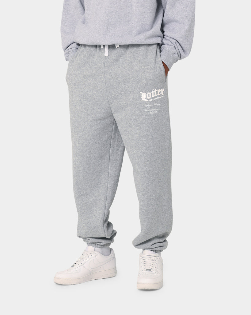 Loiter Art Studio Trackpants Grey | Culture Kings US