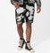 Saint Morta Splat Destroyer Denim Shorts Black/Grey