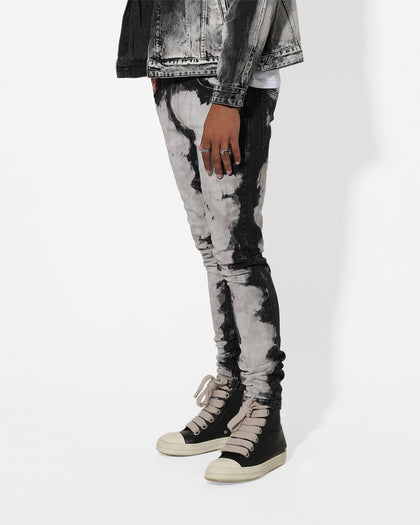 Saint Morta Splat Jeans Black/Grey