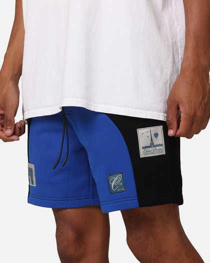 Carre Avant Panel Shorts Black/Royal